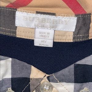 Navy blue Burberry Polo